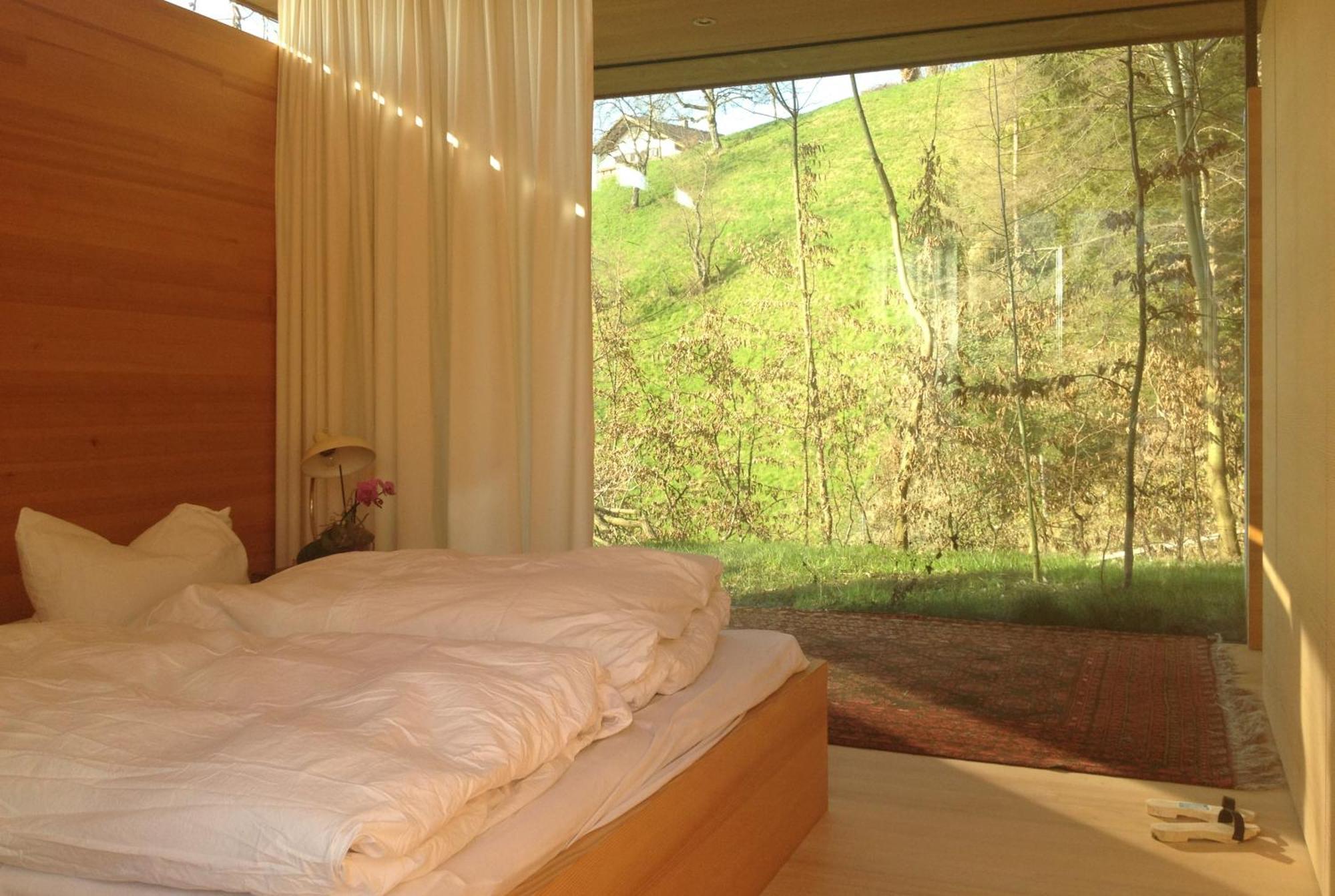 브레겐츠 Haus Am Felsen, Ferien In Vorarlberger Architektur 아파트 외부 사진